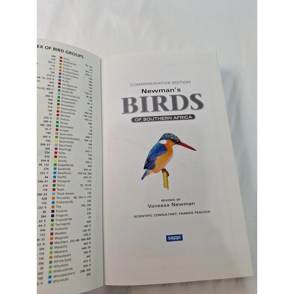 Newman's Birds of Southern Africa Commemorative Edition Vanessa Newman Softcover